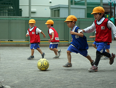 サッカー教室の写真
